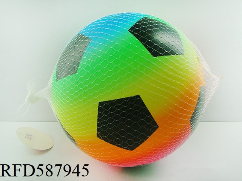 9 INCH RAINBOW FOOTBALL