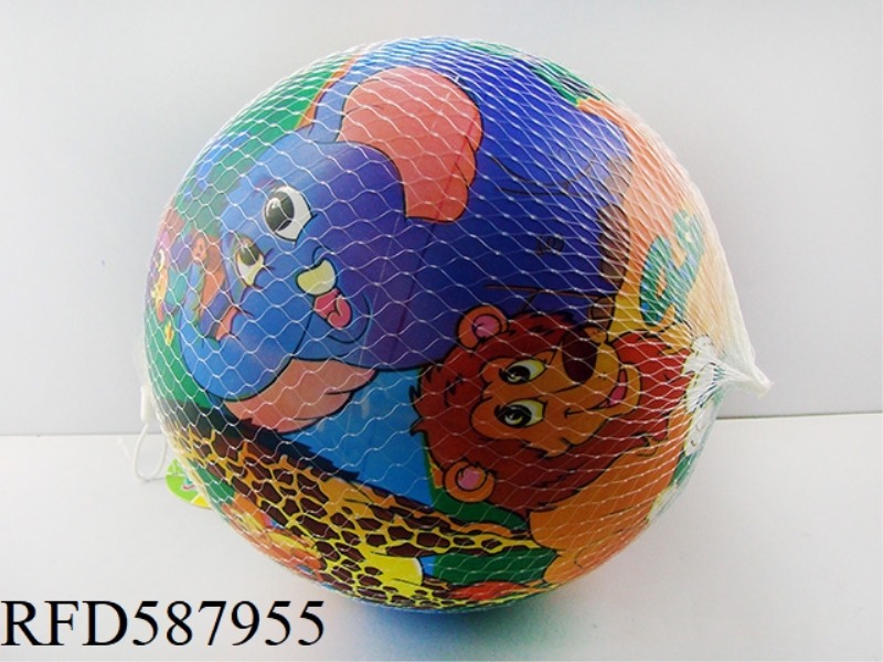 9-INCH ANIMAL WORLD ALL-PRINTED BALL