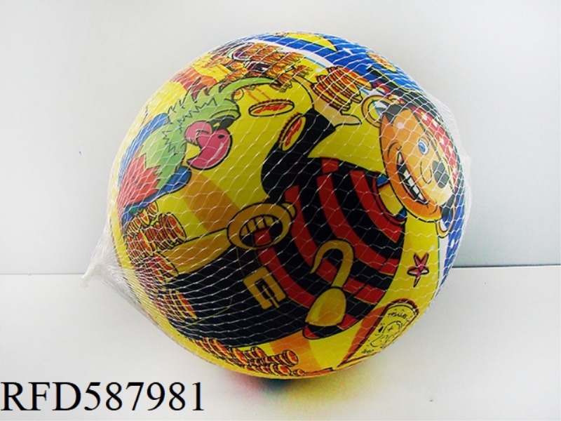 9-INCH PIRATE BOY ALL-PRINTED BALL