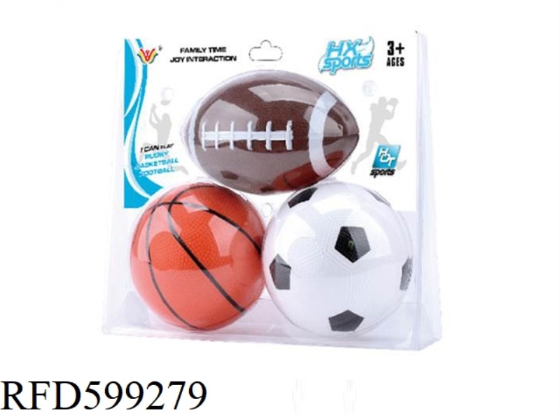 BASKETBALL FOOTBALL RUGBY SET