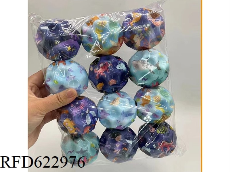6.3CM OCEAN HOLE BALL 12 PIECES