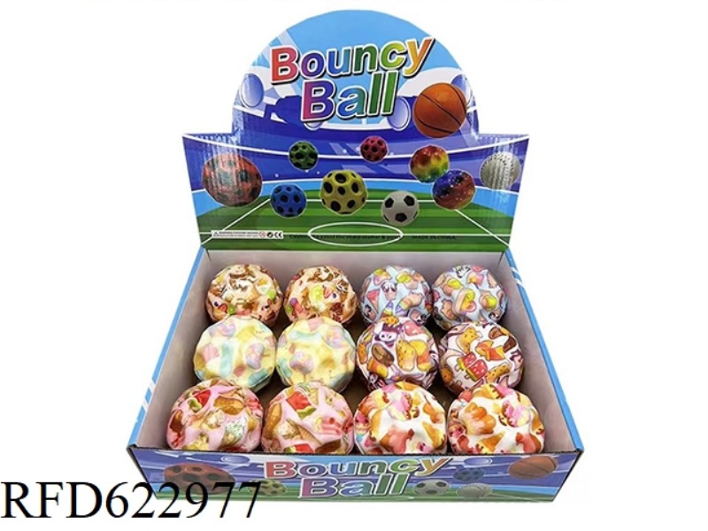 6.3CM ICE CREAM HOLE 12 BALLS