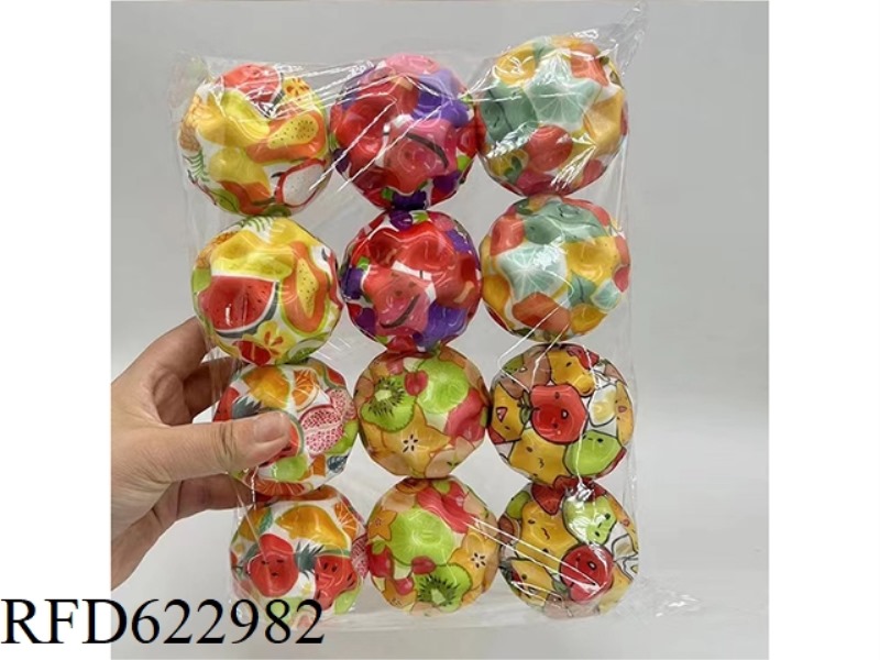 6.3CM FRUIT HOLE BALL 12 PIECES