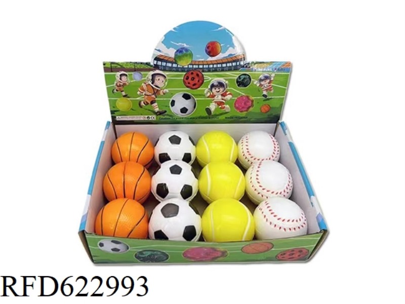 6.3CM BLUE BALL 12 PIECES