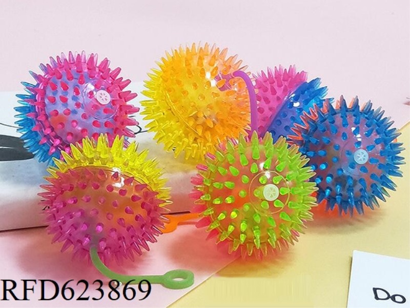 FLASH ELASTIC MASSAGE BALL JUMPING BALL WITH THORN BALL