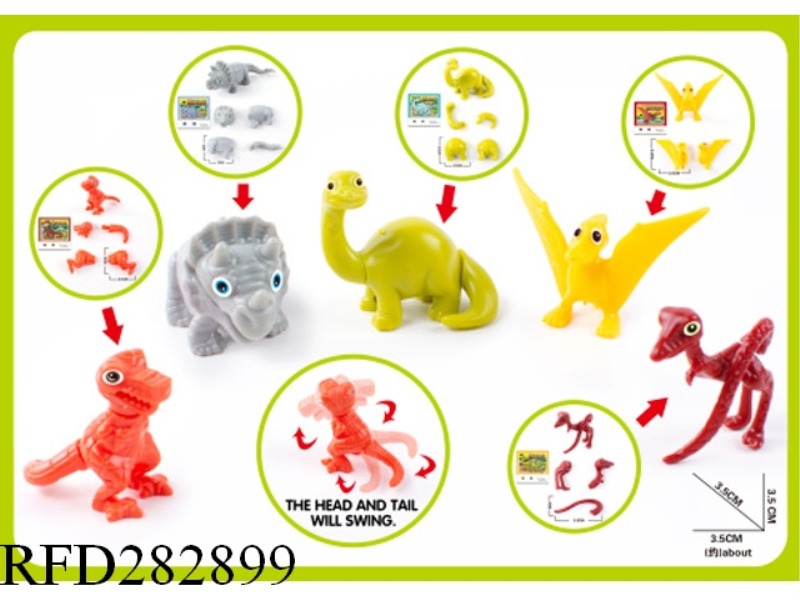 DIY DINOSAUR(5 ASST)
