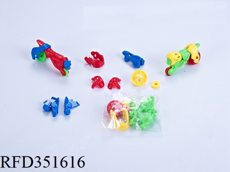 ASSEMBLED ANIMAL SERIES/LION/LEOPARD