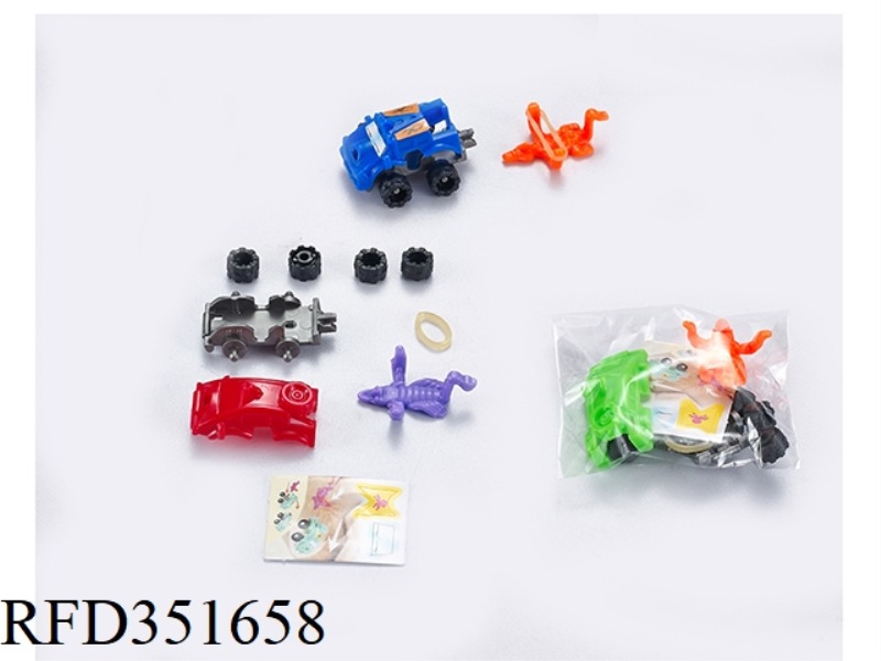 DIY ASSEMBLY 2 CATAPULT CARS