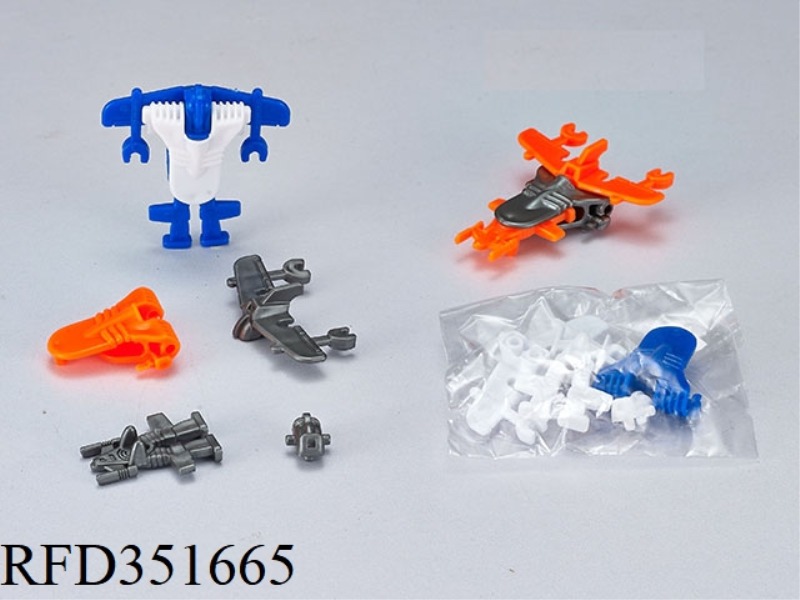 DIY ASSEMBLED DEFORMED AIRPLANE