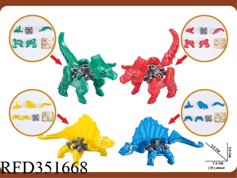 HETERODONTIC/TRICERATOPS 2 ASSORTED
