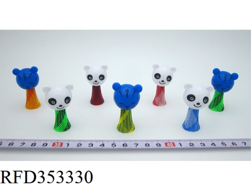 5CM CARTOON ANIMAL HEAD BOUNCING ELF