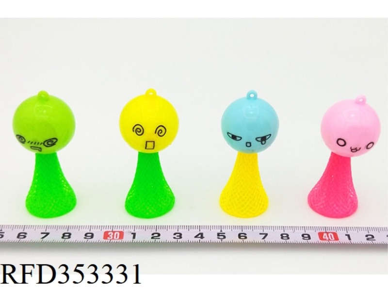 6CM CARTOON EMOJI HEAD BOUNCING ELF