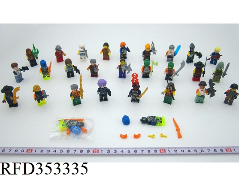 ASSEMBLED LEGO DOLLS (MIXED RANDOM MODELS)