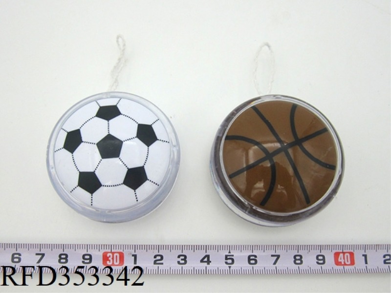 BALL YO-YO DIAMETER 5.5CM (2 TYPES MIXED)