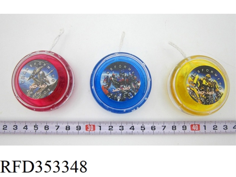 TRANSFORMERS YO-YO (3 TYPES ASSORTED)