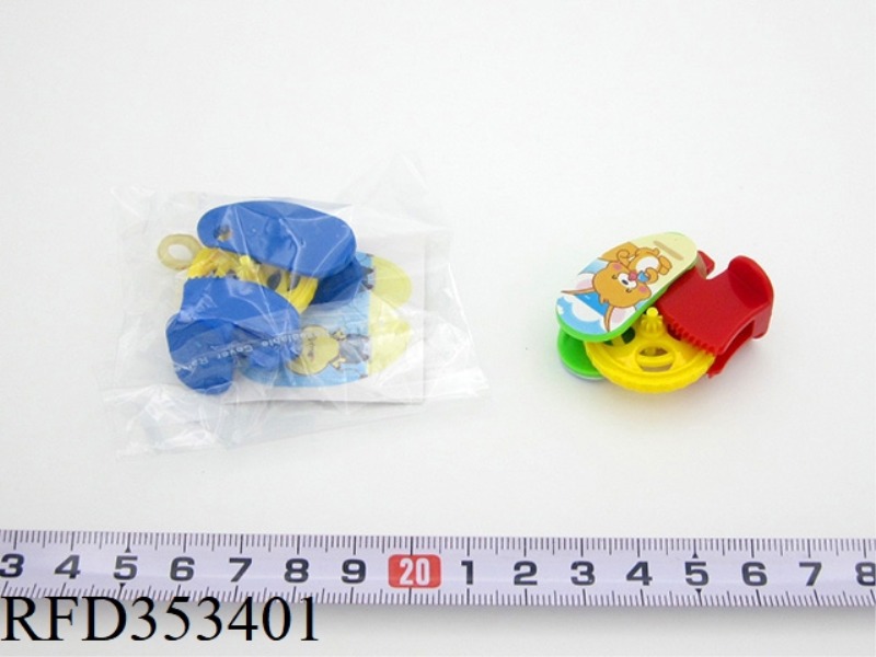 ASSEMBLED CLIP-TYPE SERRATED HOT WHEELS