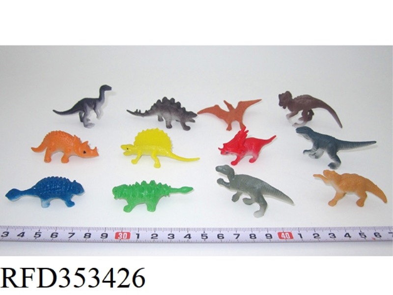 PVC LITTLE DINOSAURS (12 ASSORTED)