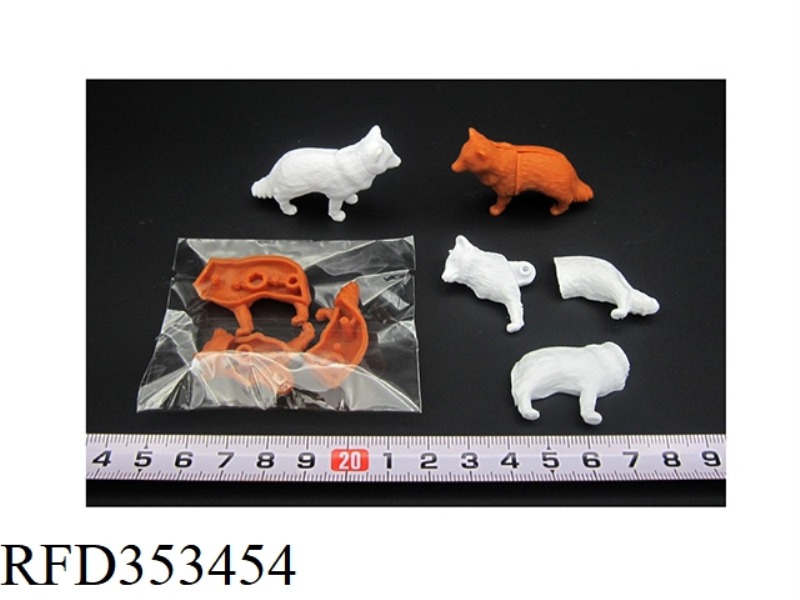 ASSEMBLED ARCTIC FOX