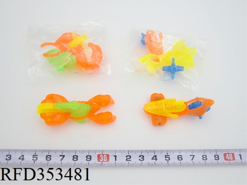 ASSEMBLED SCORPION + SHARK RACING (2 ASSORTED)