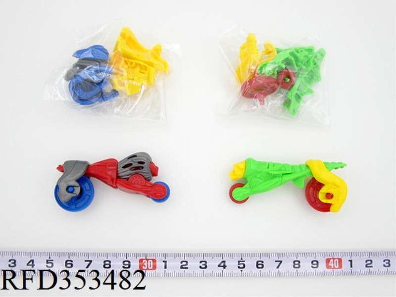 ASSEMBLED LION + CHEETAH RACING (2 ASSORTED)