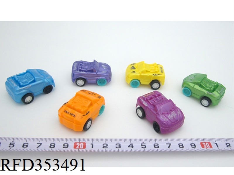 PEARLESCENT COLOR PULL BACK RACING CAR