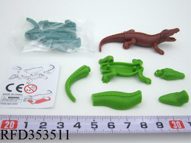 ASSEMBLED CROCODILE