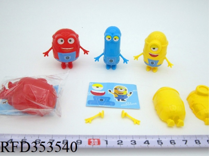 ASSEMBLED MINIONS (3 ASSORTED)