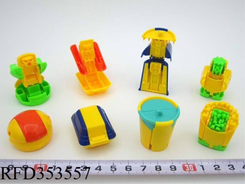 DEFORMED MCDONALD'S ROBOT (4 TYPES ASSORTED)