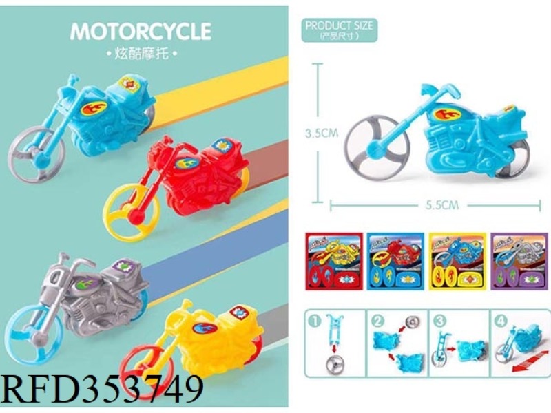 ASSEMBLED MOTORCYCLE RACING