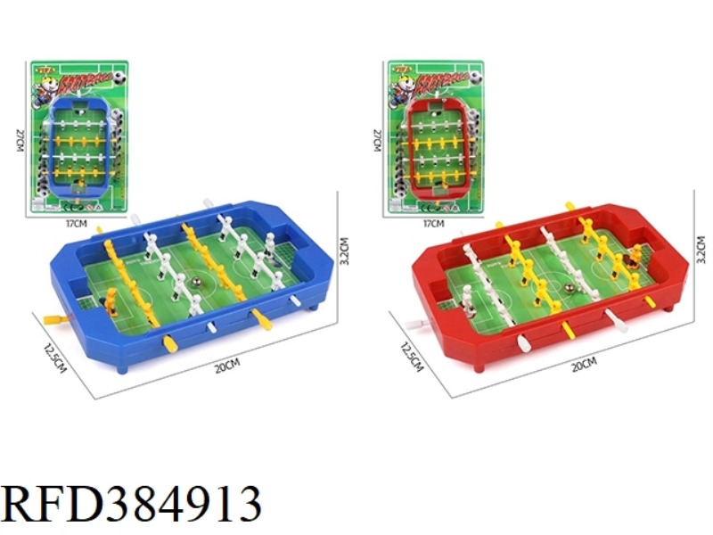 FOOTBALL TABLE (RED/BLUE MIXED)