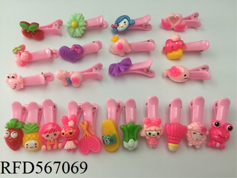 SOLID COLOR HAIR CLIP