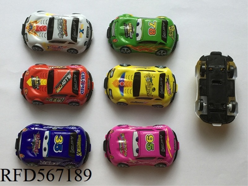 PVC PULL-BACK CAR