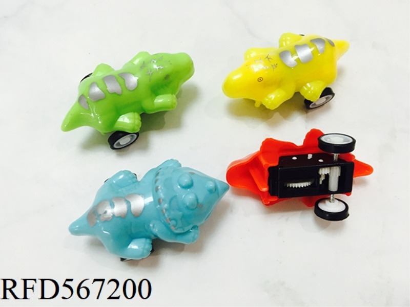 DINOSAUR PULL-BACK CAR