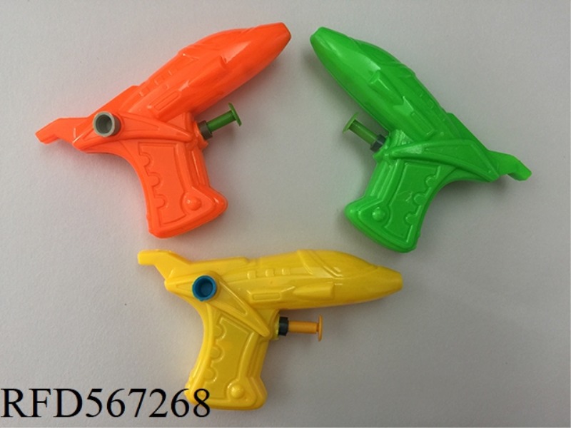 SOLID COLOR AIRPLANE-SHAPED WATER GUN WHISTLE