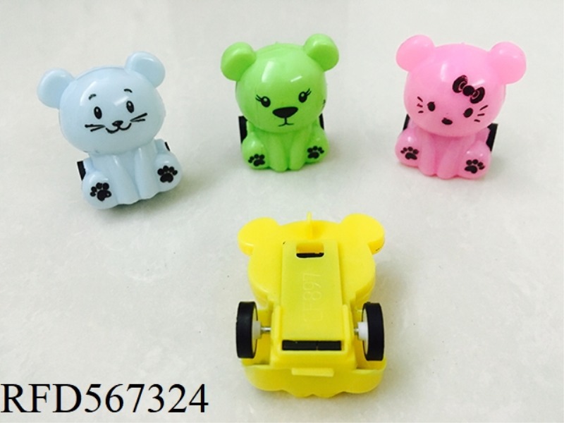 CARTOON PULL-BACK CAR