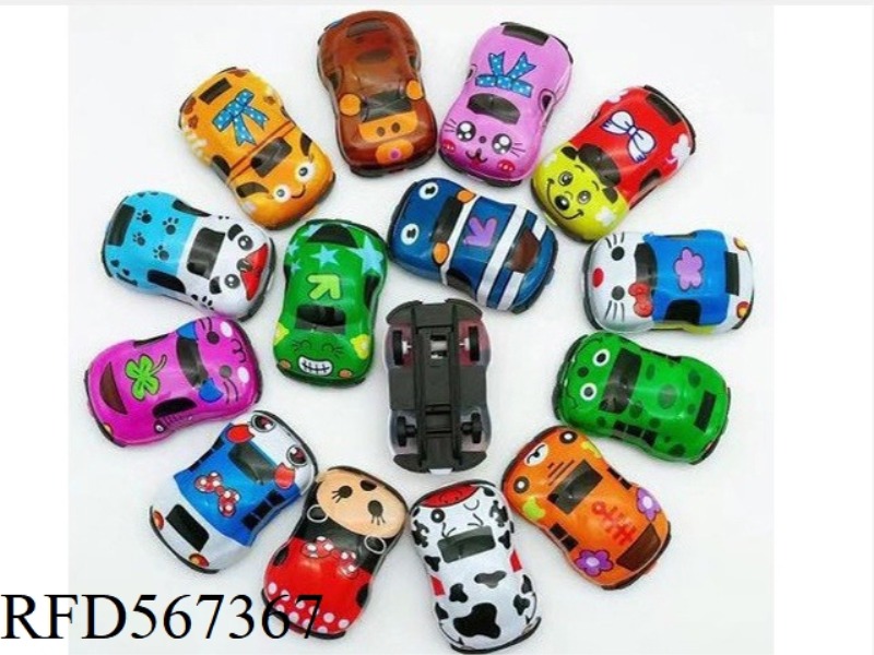 PVC PULL-BACK CAR
