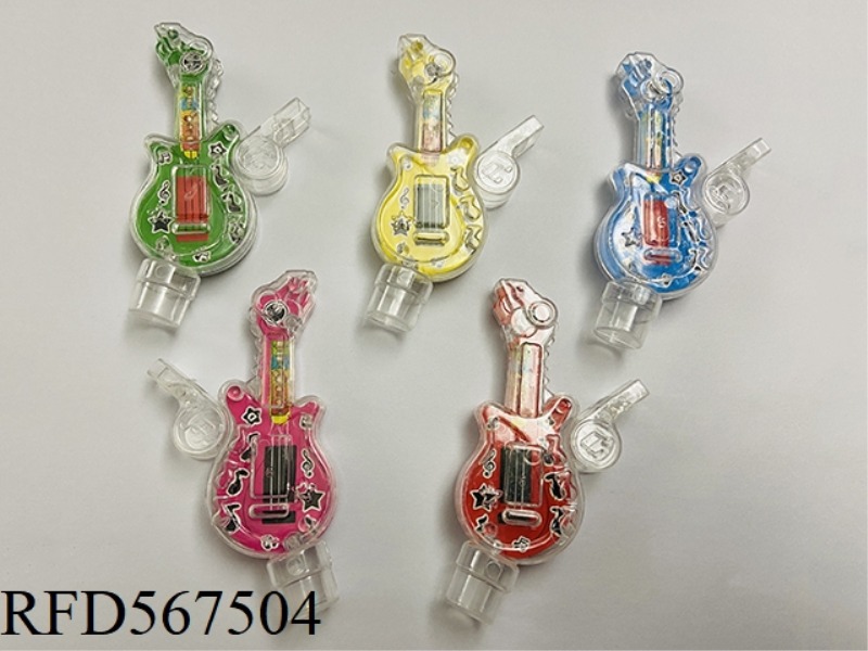 TRANSPARENT GUITAR WHISTLE