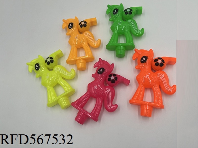 THE UNICORN FOOTBALL WHISTLE