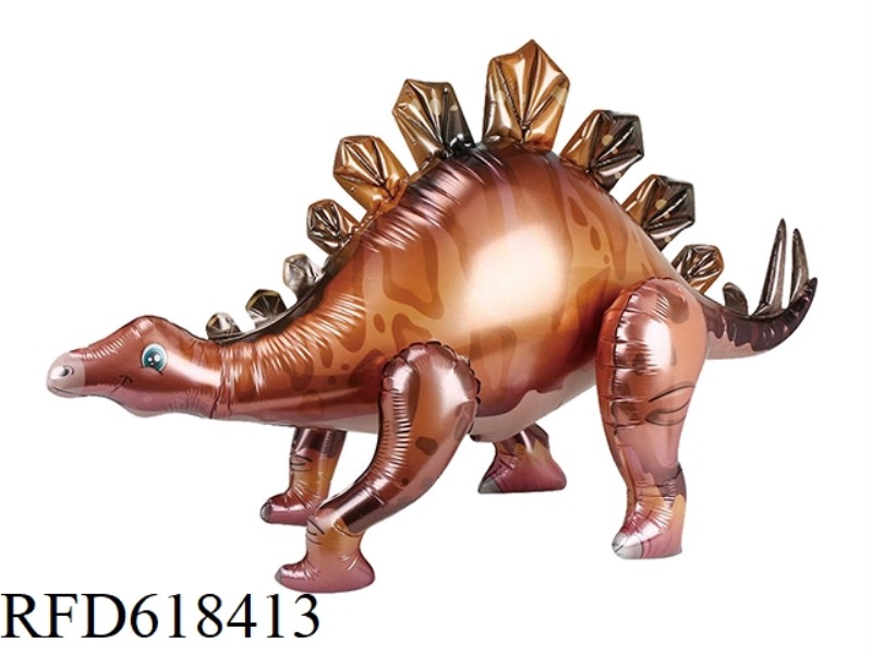 ALUMINUM SOLID MEDIUM STEGOSAURUS