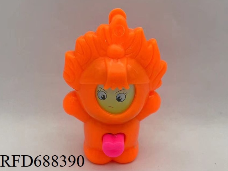 CARTOON FACE CHANGING PERSON