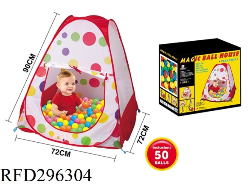 CHILDREN'S TENT CARRIES 50PCS BALLS