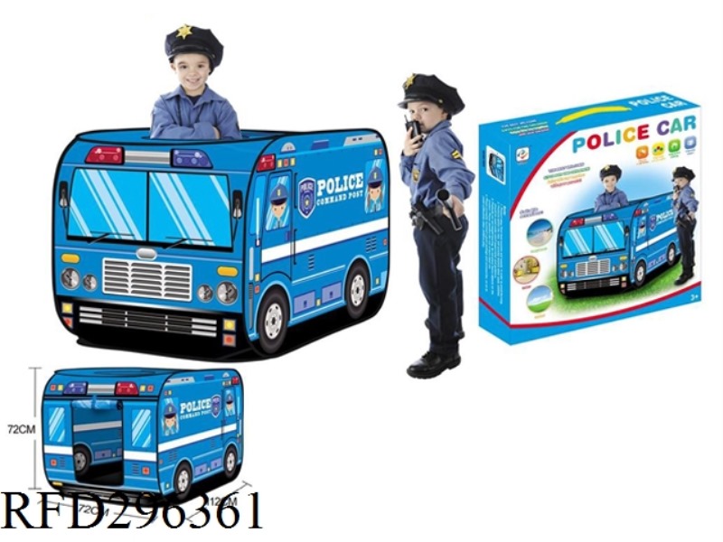 CHILDREN'S POLICE CAR TENT