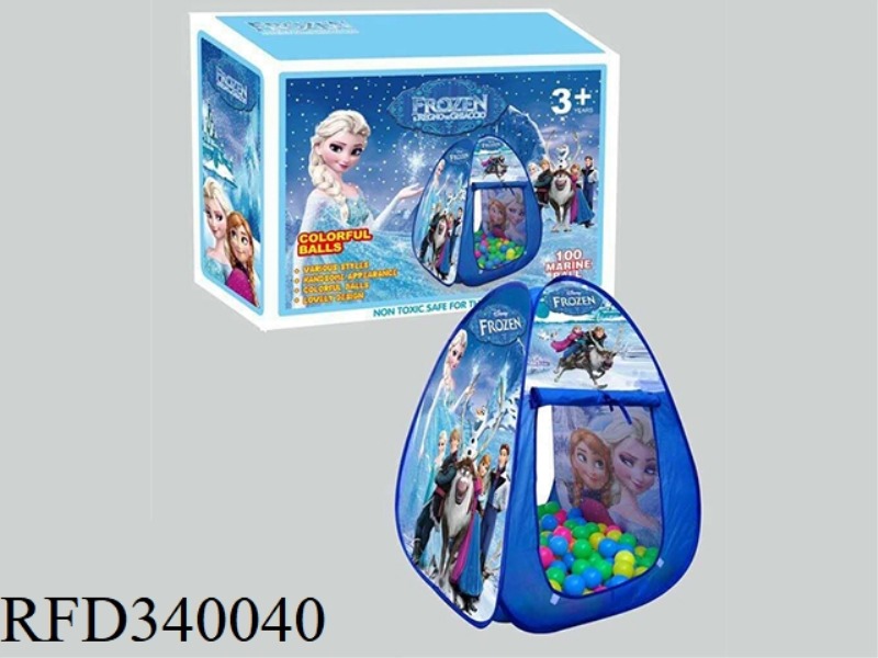 ICE PRINCESS TENT WITH 100 OCEAN BALLS