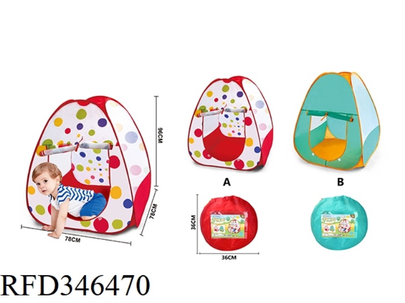 A TYPE ROOF CHILDREN TENT DOT DOT