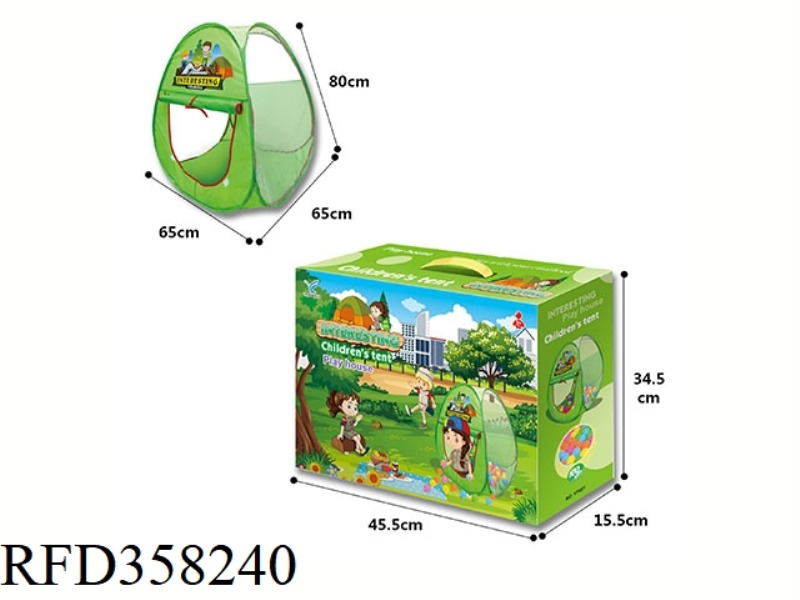 PICNIC KIDS TENT (INCLUDING 100 BALLS)