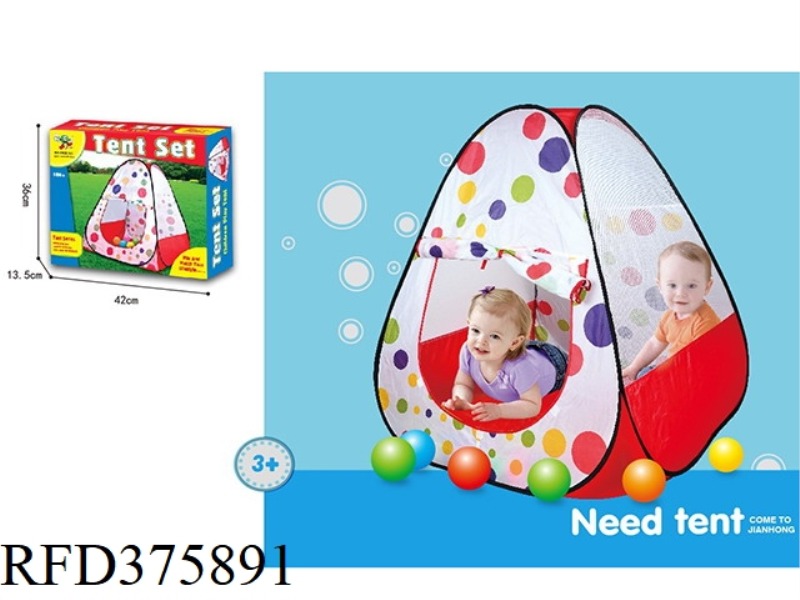 DOT THREE-PIECE TENT 6.0 BALLS 50