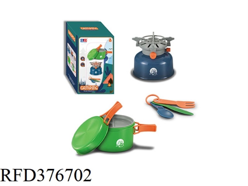 CHILDREN'S CAMPING MOUNTAIN STOVE SET