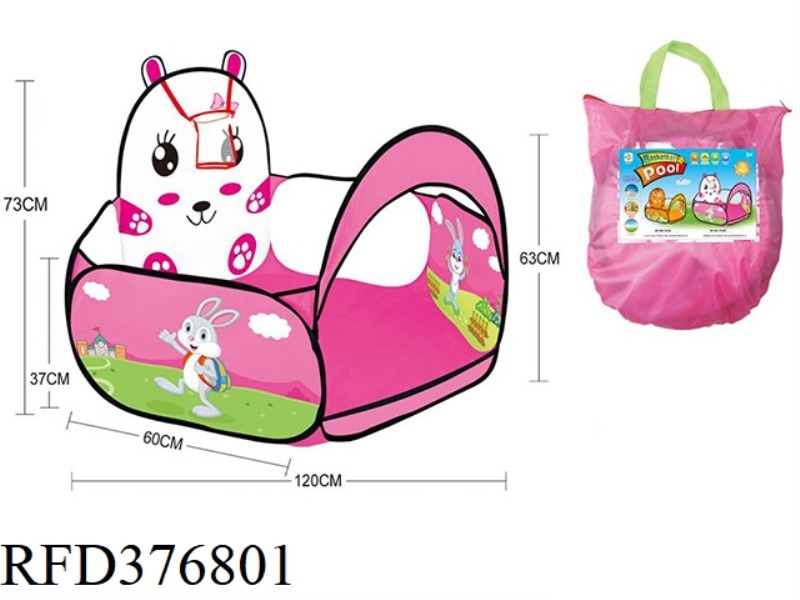 120CM CARTOON RABBIT CHILDREN THROWING BASKETBALL POOL