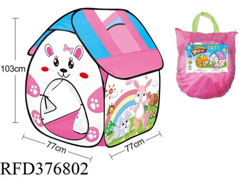 CARTOON RABBIT TENT PLAY HOUSE