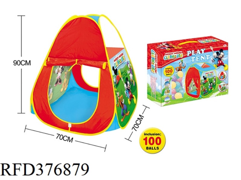 DISNEY TENT WITH 100 5.5CM OCEAN BALLS